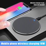 Fast Qi Wireless Charger Dock Charging Aluminum Pad Portable For iPhone11 Pro XS Max Xs X UND Sale