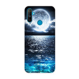 For Oppo Realme C3 Case Shockproof Soft silicone TPU Back Cover For Oppo Realme C3 Phone Cases Realme C3 Case 6.5" Cute Cartoon