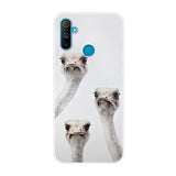 For Oppo Realme C3 Case Shockproof Soft silicone TPU Back Cover For Oppo Realme C3 Phone Cases Realme C3 Case 6.5" Cute Cartoon