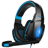 KOTION EACH Stereo Gaming Headset Casque Deep Bass Game Headphone with Microphone LED Light for PS4 Laptop PC Gamer