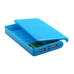 Universal DIY 4/6 x 18650 Dual USB Power Mobile Phone Charger Bank Backup Battery Box Case Power Bank Cover Accessorie